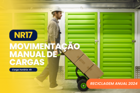 NR17 - Movimentação Manual de Cargas - REC-2024